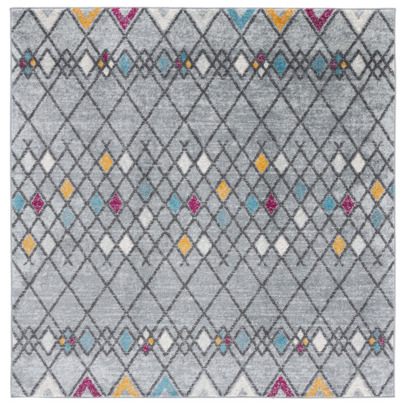 Poarch Performance Southwestern Rug, Square 6'7"