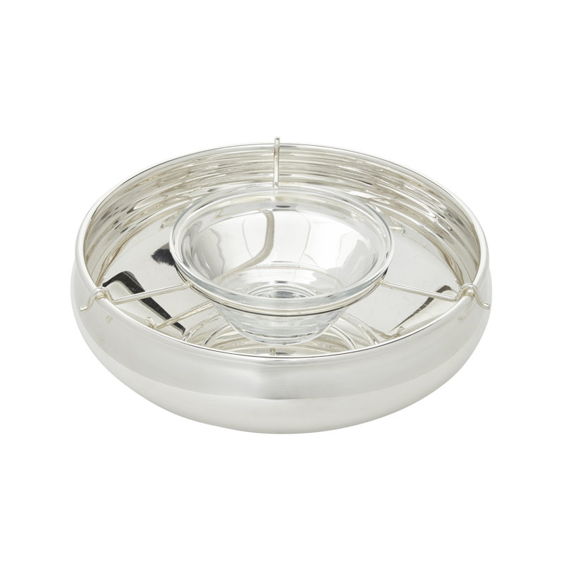 English Brass Dessert Bowl