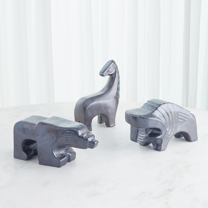 Les Animaux-Cheval, Matte Antique Bronze