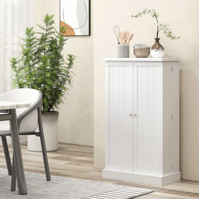 Armoire de cuisine, 12 tablettes de porte, 5 tablettes blanches et 5 tablettes décoratives blanches