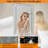 24''x36'' Frameless Bathroom Medicine Cabinet with Beveled Edge Mirror,Surface/Recessed Mount, White-1308709892