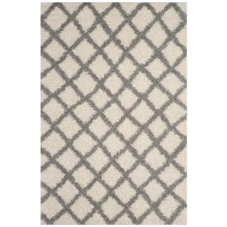 Lapidge Geometric Ivory Area Rug