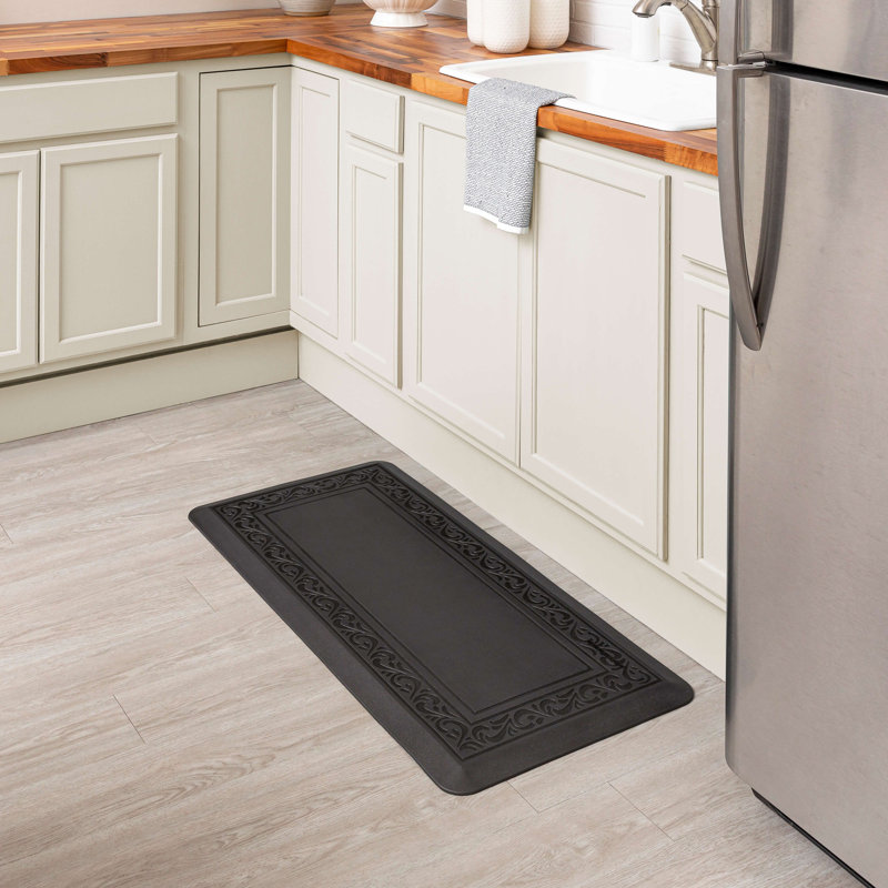 Tempur-Pedic Anti-Fatigue Non-Skid Kitchen Mat, Raven