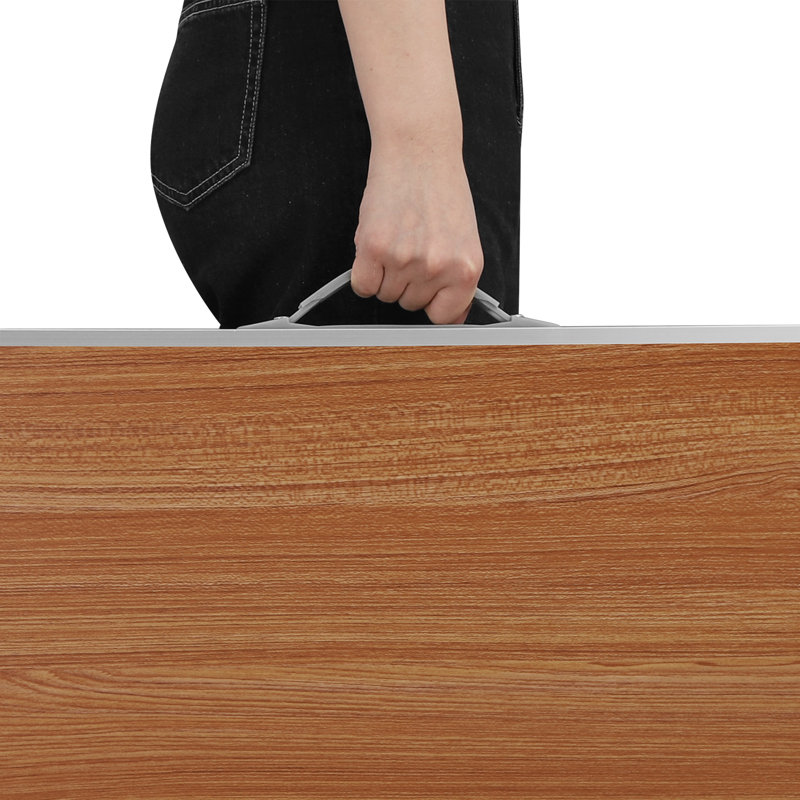 Wasilla Rectangular 70cm L Camping Table, Brown