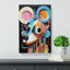 Mouse Constructivism - Wrapped Canvas