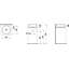 Living Square 14.96'' L Bathroom Sink