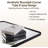 Contemporary Rectangle Bathroom Vanity Mirror | Stainless Steel Thick Frame-1180409670-1180963154