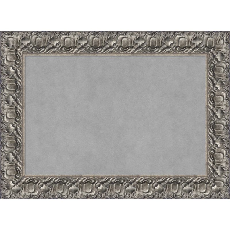 Tableau magnétique encadré argenté Luxor, 22" H x 30" W