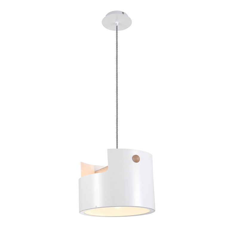 Justin 1 - Light White Unique/Statement Pendant, 150cm H x 30cm W x 30cm D