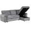 Ustyle Sleeper With Storage Bags And Armrest Cup Holders - 3 Furniture Relaxing Sectional Beverage-688962726