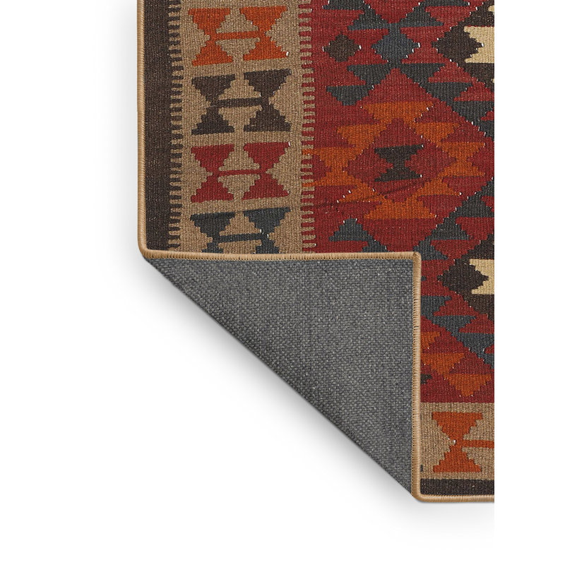 Tapis beige/brun/gris contemporain, Rectangle 2 pi x 5 pi
