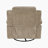 Rosalee 41" Modern & Contemporary Recliner - Textured Microfiber Swivel Glider Recliner with Comfortable Padding and Effortless Pull-Handle Reclining Mechanism.-574307389