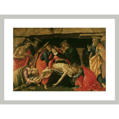 Lamentation of Christ by Sandro Botticelli -Framed Giclee Print