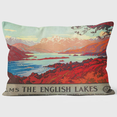 The English Lakes Red LMS 1923-1947 - National Railway Museum Cushion