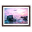 View of the Sunset in India in Abstract - Picture Frame Graphic Art Print-55759481-55759482
