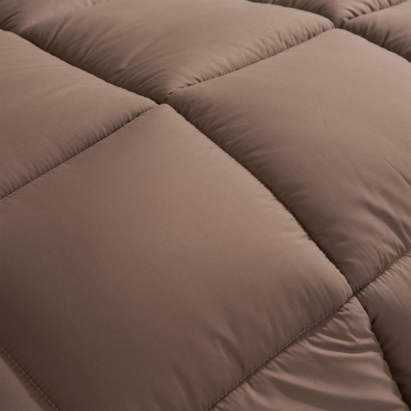 Cool Being Thick - Coma Inducer Oversized Comforter Set, Twin Extra Long Comforter + 1  Pillow Sham, Brown