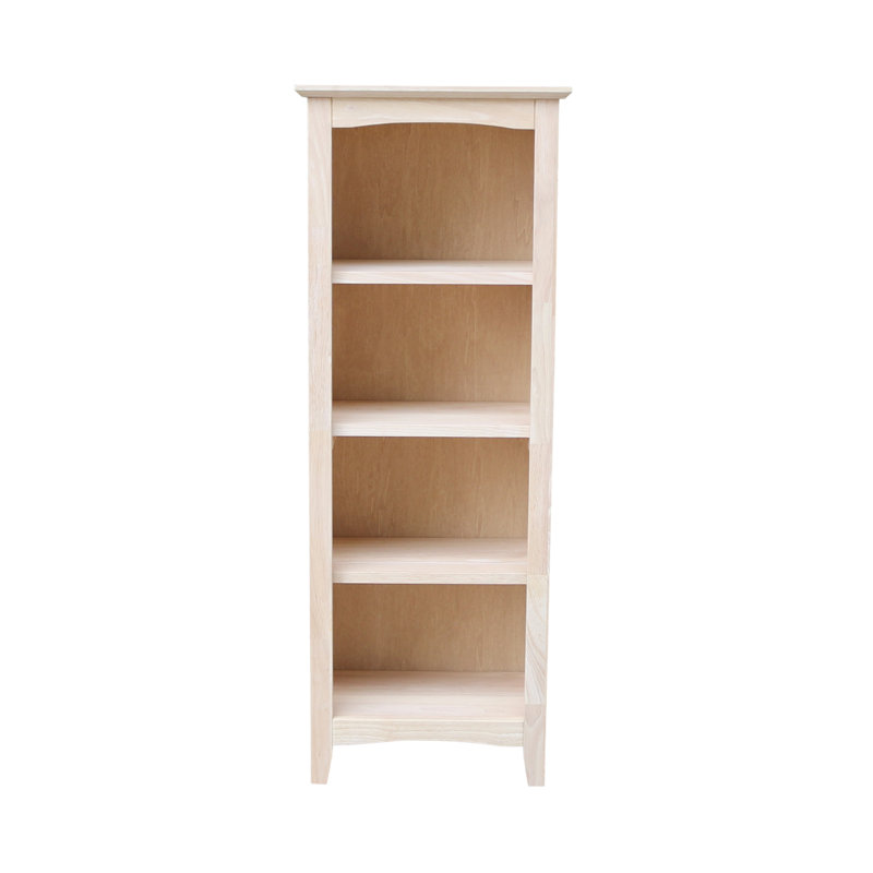 Bodenheim Bookcase, (4 Shelves) 48" H x 18" W x 12" D