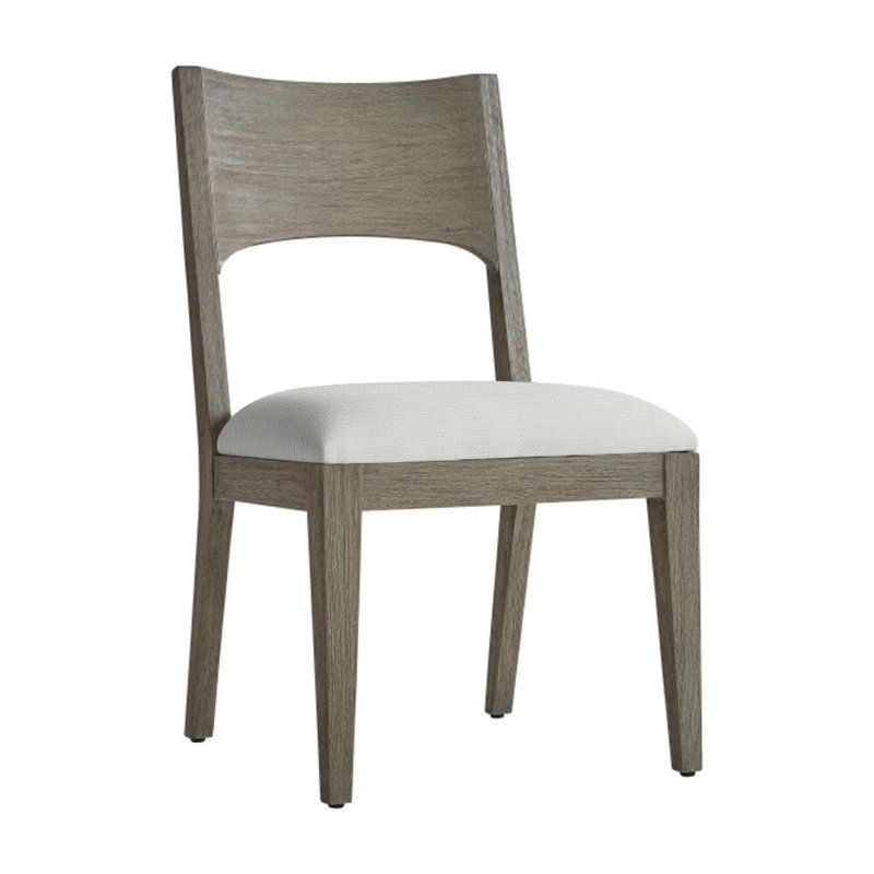 Calais Outdoor Dining Side Chair, White Linen 6016-000