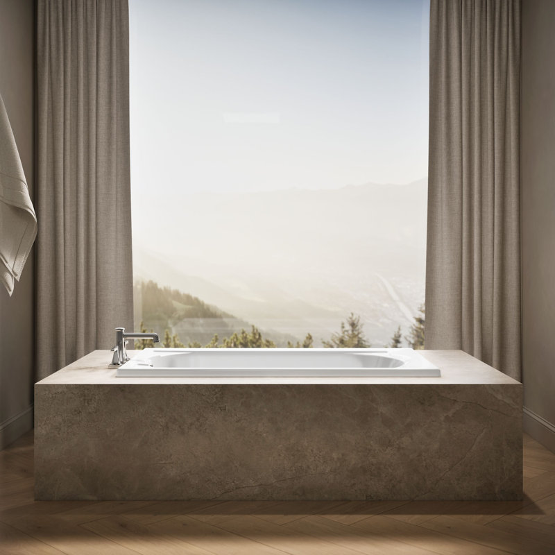 Devonshire 60" x 32" Soaking Bathtub, White