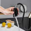 Robinet de cuisine rétractable à poignée simple-70663597