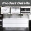 Meuble-lavabo flottant avec lavabo-689087914