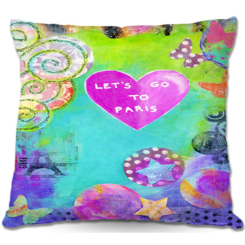 Coussin décoratif art décoratif, H 18 po x l 18 po x P 5 po