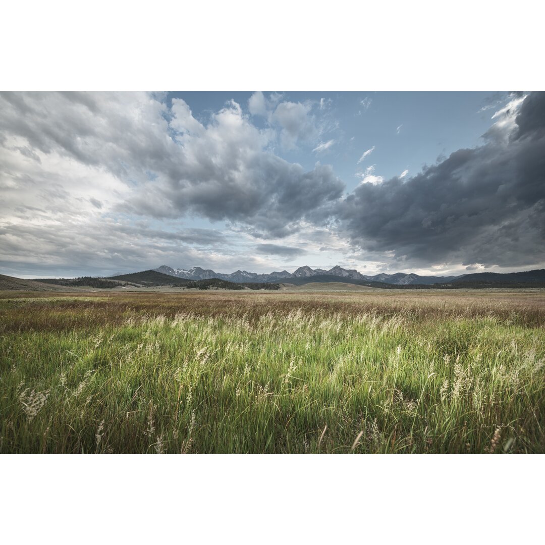 Leinwandbild Sawtooth Mountains Idaho von Alan Majchrowicz