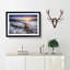 Shipwreck on Rossbeigh Beach in Abstract - Picture Frame Graphic Art Print-55764601-55764602