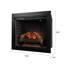 Uptown 33" Infrared Electric Fireplace Insert Heater with Trim Kit, Compatible with Alexa & Google