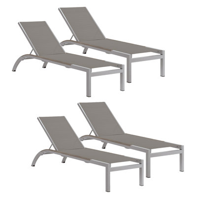 Argento Outdoor Chaise Lounge