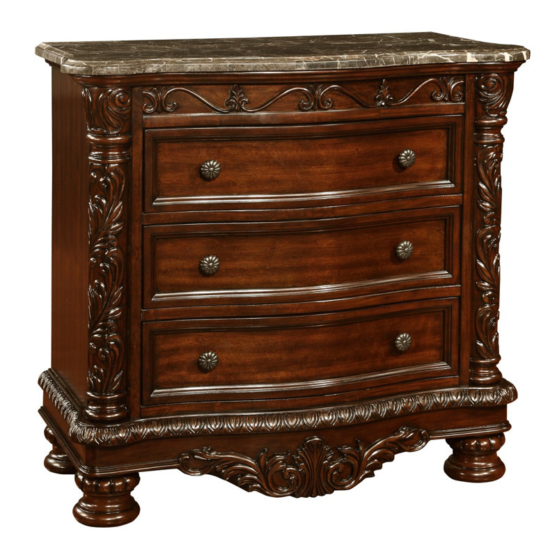 Commode anglaise à 3 tiroirs Mikesell