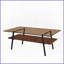 Table basse moderne en verre trempé avec pieds en métal noir - Facile à nettoyer, supportant 220 lb pour le salon-1320818908-1320818910