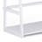 Acadian 63"H Solid Wood Transitional Ladder Bookcase with Slanted Frame and Open Storage-1936287259-1932075336