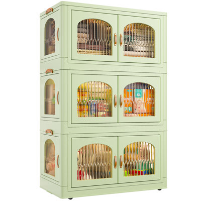 Ensemble de bacs de rangement en plastique