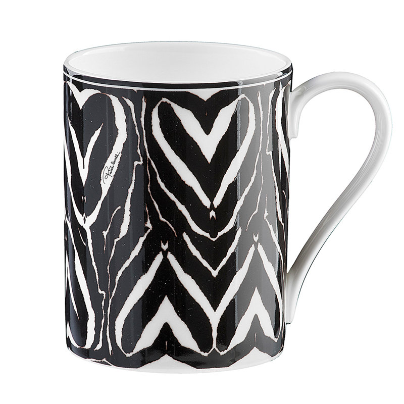 ZEBRA Bone China Coffee Mug