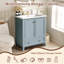 Ensemble de meuble-lavabo avec lavabo en céramique-1427922044