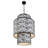 Kato 16-Light 3-Tier Pendant - Carbon-1733195620
