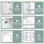 Armoire de salle de bain murale 36 pouces avec tablette ajustable et porte miroir - Solution pratique et élégante avec tablettes élégantes-703115012-703115035