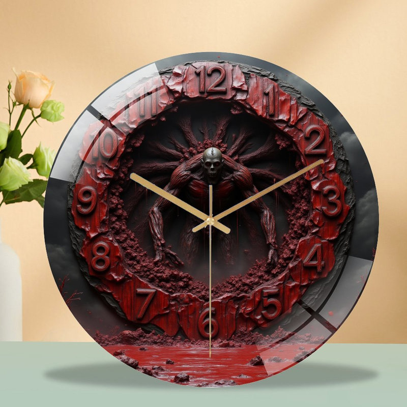 Horloge murale Crimson