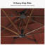 Parasol en porte-à-faux carré 108 po Wetumka-1215149444