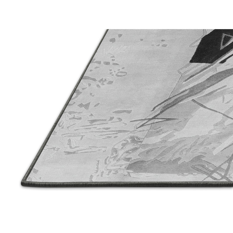 Breniah Abstract Indoor Rug, Rectangle 2' x 3'