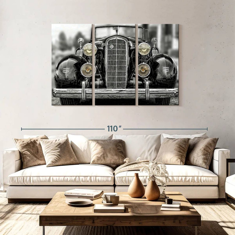 Mehar Vintage Cadillac II, 48" H x 74" W