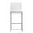 Upholstered Counter Stool with Metal Frame-2082654162-2082654163