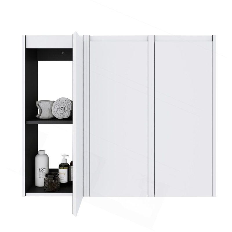 Bathroom Side Cabinet,Soft Close Doors,Float Mounting Design
