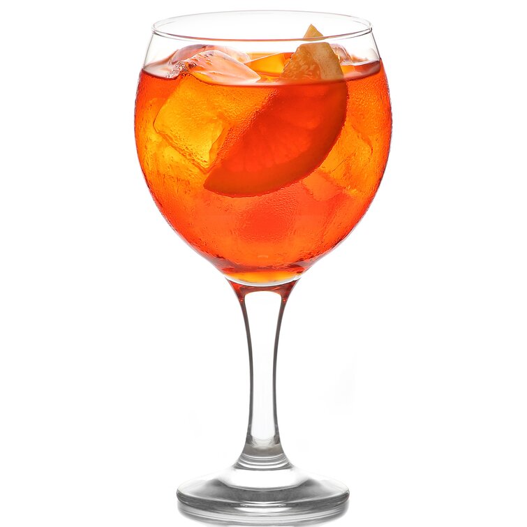 LAV Misket 12-Piece Assorted Cocktail Glassware Set, 6 Martini & 6
