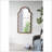 Arch Wood Mirror With Unique Frame