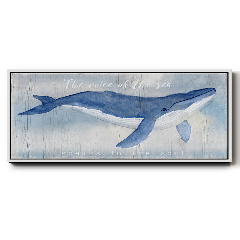Voix de la mer - toile encadrée