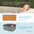 Current® 3-4 Person Plug and Play Hot Tub Spa with Stainless Steel Heater, 14 Hydrotherapy Jets, LED Lighting, Insulated Cover Included-100514040-50292970