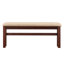Console cannelée avec tabouret de bar rembourré en tissu-129231111