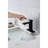 Pop - Up Drain And Single Handle Bathroom Faucet  Overflow , Matte Black Stainless, Splash Water Flow Sink In Black, Corrosion Design-122398769